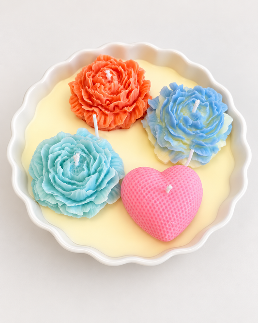 Assorted peony flower