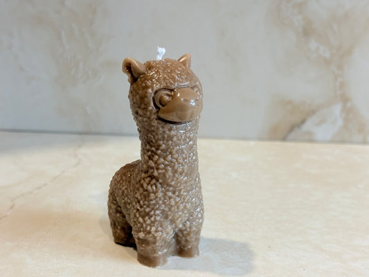 Sculptural Llama Candle
