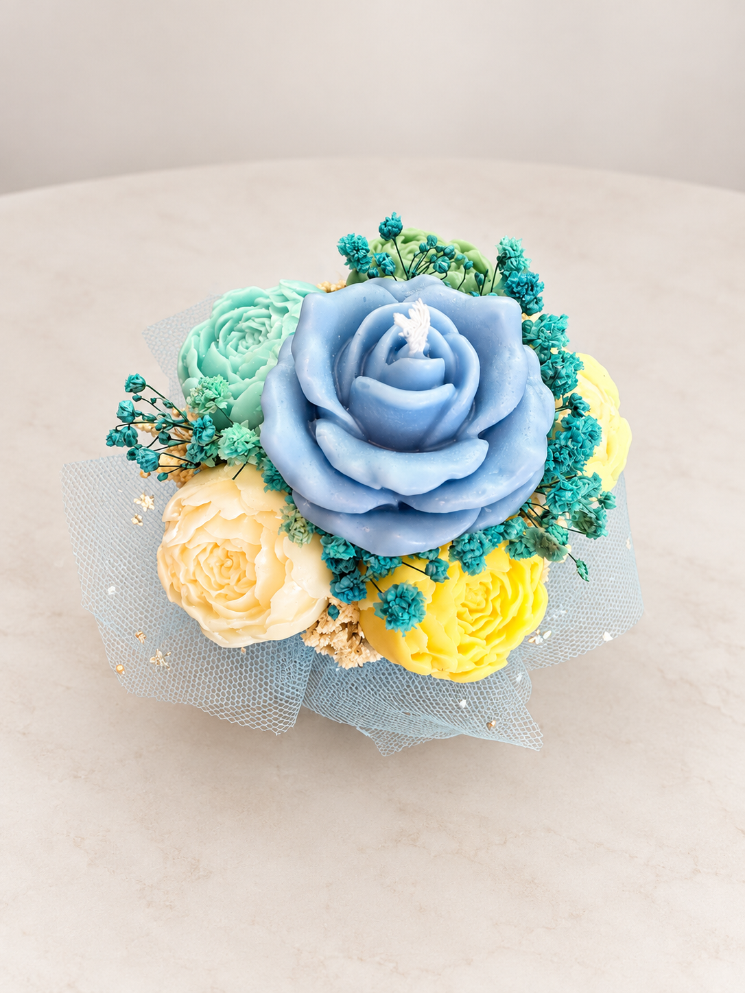 Peony and Rose