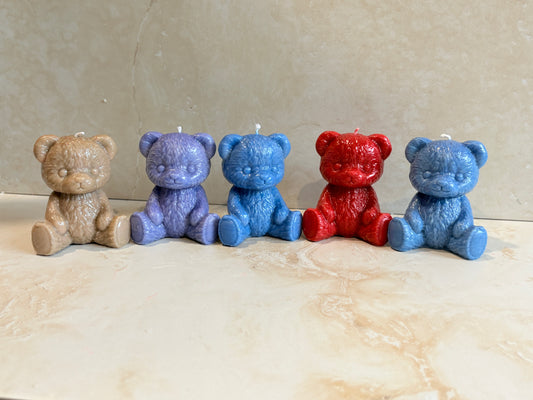 Mini Teddy Candle Assortment