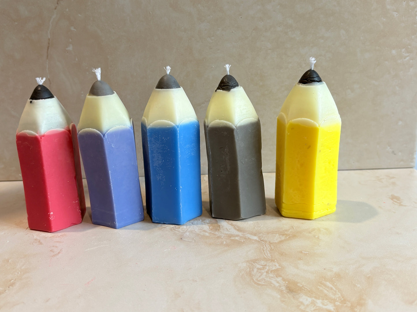 Colour Pencil Candle Assortment
