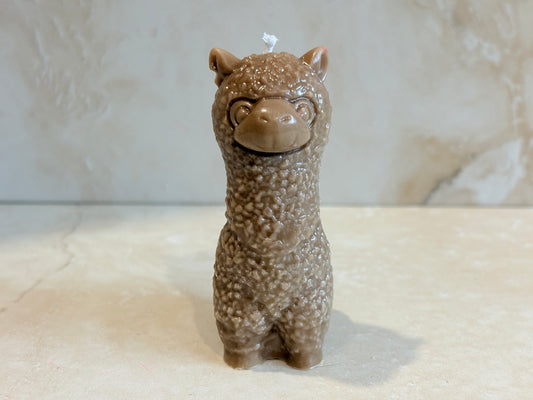Sculptural Llama Candle